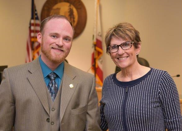 Chief Probation Officer-Izen Locatelli and Assistant Chief Probation Officer- Katie F. Ford
